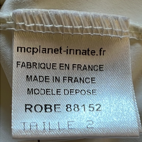 MC PLANET by INNATE T.2 made in Italy Wonderful White Sleeveless Dress - Picture 11 of 13